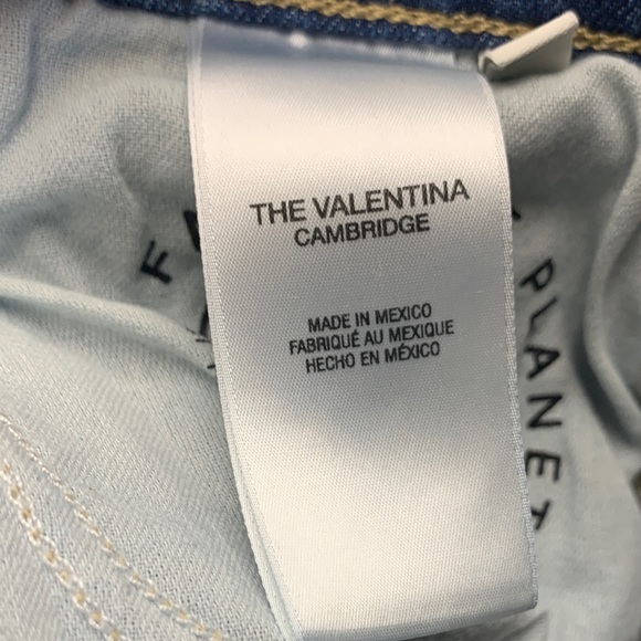 Favorite Daughter Straight Leg The Valentina Cambridge Jeans EUC Sz 28 - Picture 4 of 8
